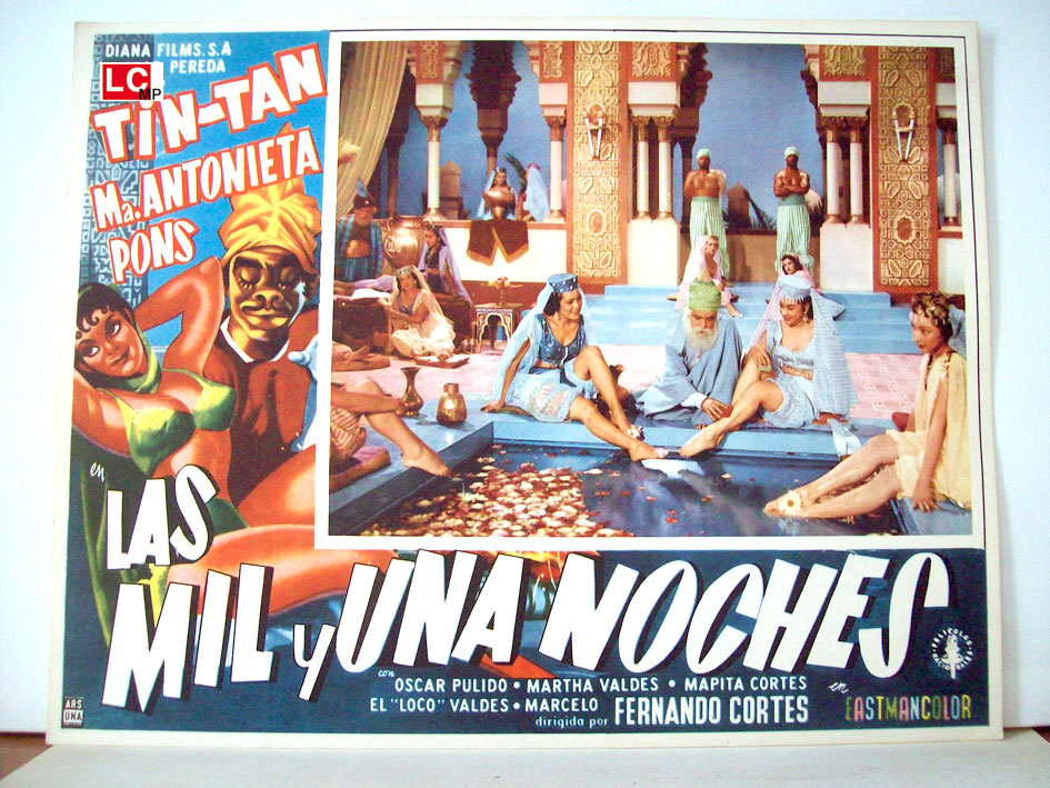 "LAS MIL Y UNA NOCHES" MOVIE POSTER - "LAS MIL Y UNA NOCHES" MOVIE POSTER