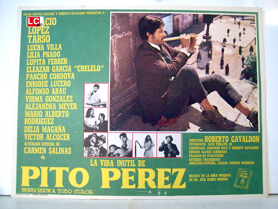 "LA VIDA INUTIL DE PITO PEREZ" MOVIE POSTER - "LA VIDA INUTIL DE PITO