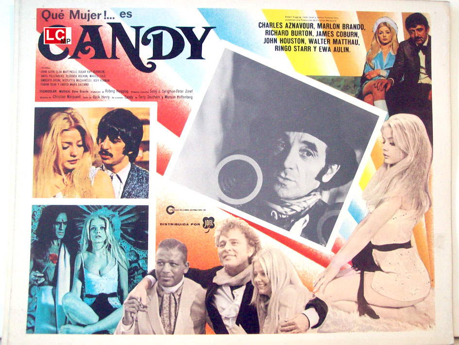 "CANDY" MOVIE POSTER "CANDY" MOVIE POSTER