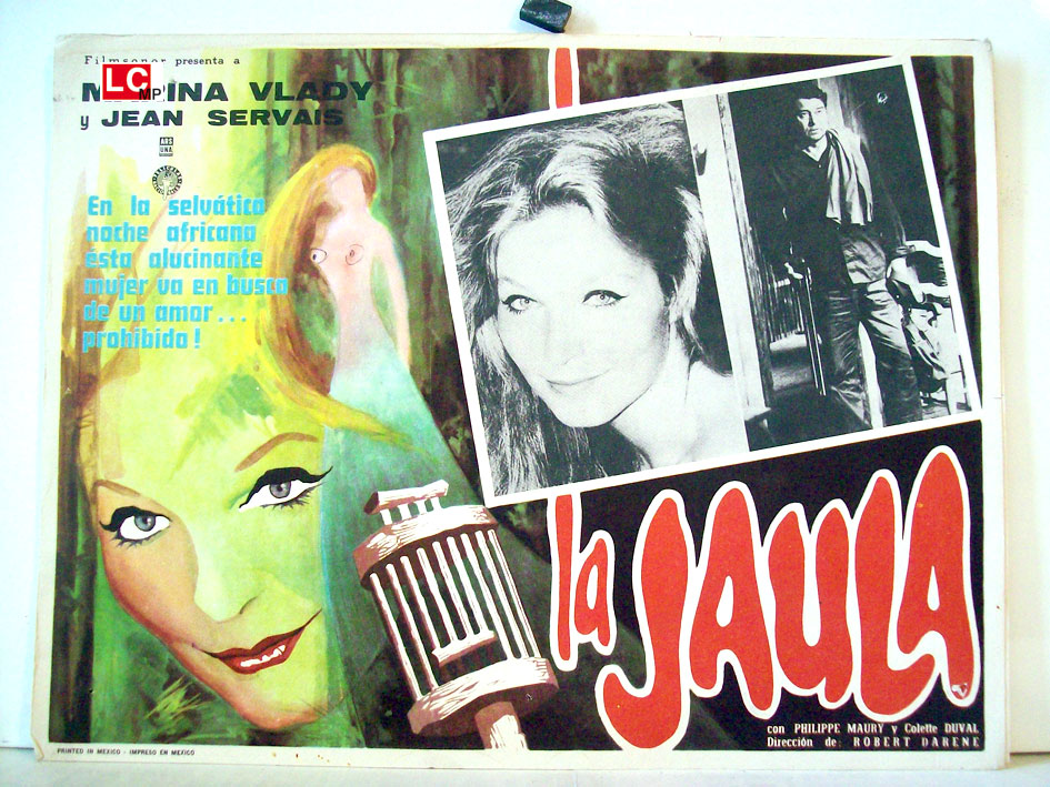 "LA JAULA" MOVIE POSTER "LA CAGE" MOVIE POSTER
