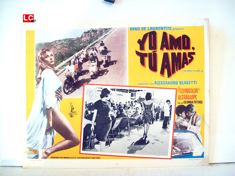 Yo Amo Tu Amas Movie Poster Io Amo Tu Ami Movie Poster
