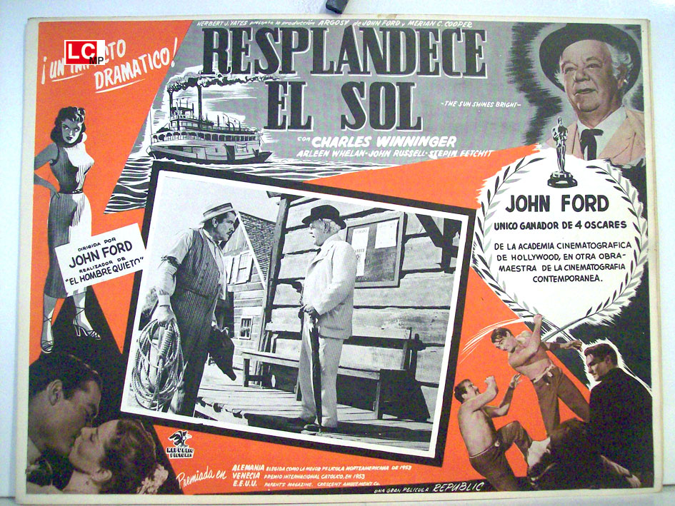 "SOLE SPLENDE ALTO, IL" MOVIE POSTER - "THE SUN SHINES BRIGHT" MOVIE POSTER