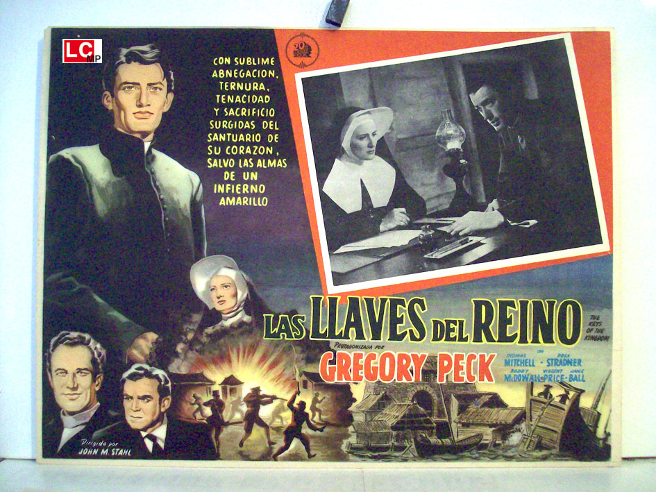  LE CHIAVI DEL PARADISO MOVIE POSTER THE KEY OF THE KINGDOM MOVIE 