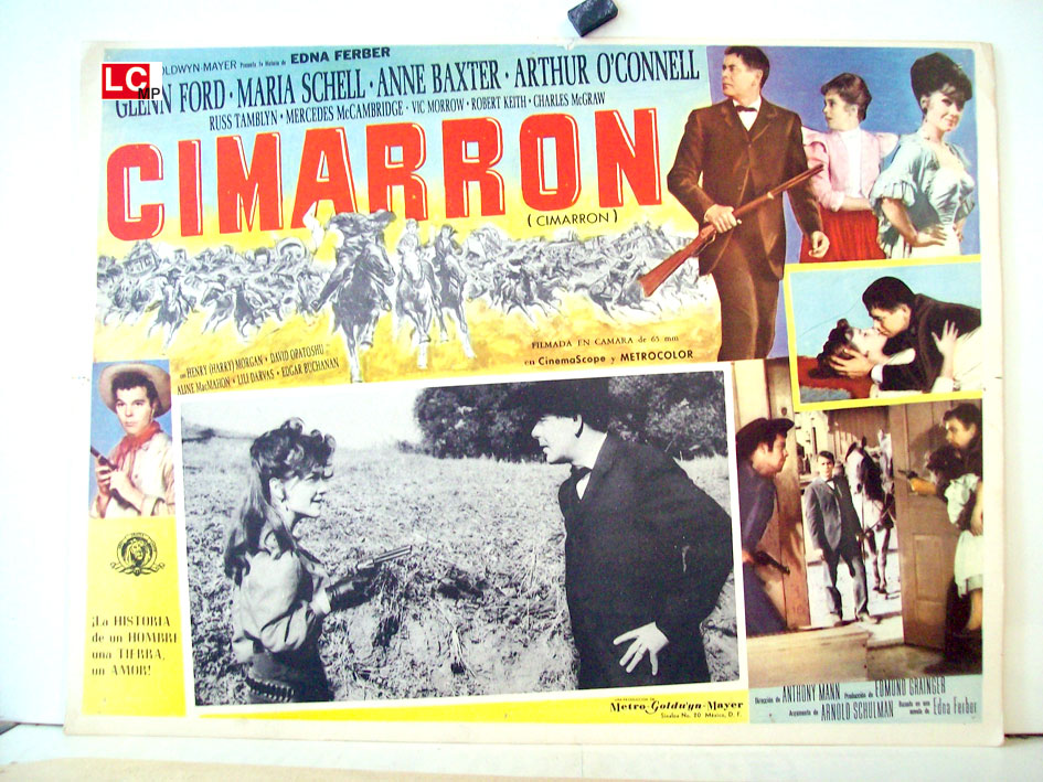 "CIMARRON" MOVIE POSTER "CIMARRON" MOVIE POSTER