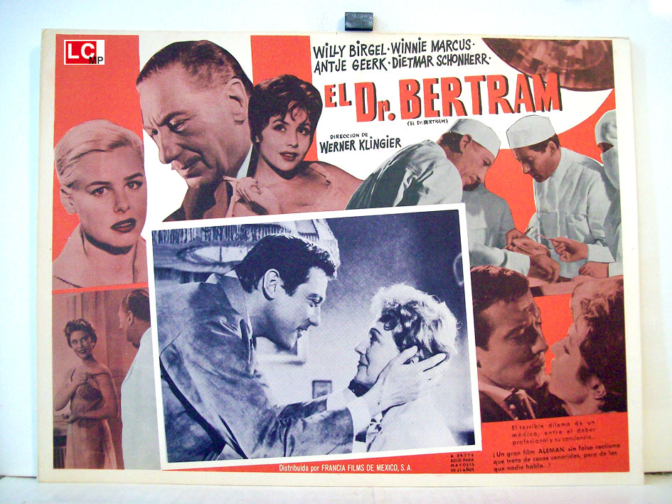 "EL DR. BERTRAM" MOVIE POSTER "EL DR. BERTRAM" MOVIE POSTER
