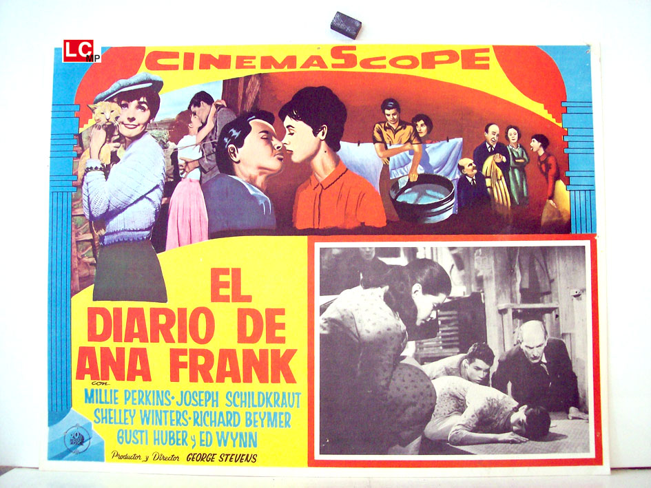 "DIARIO DE ANA FRANK, EL" MOVIE POSTER - "THE DIARY OF ANNE FRANK