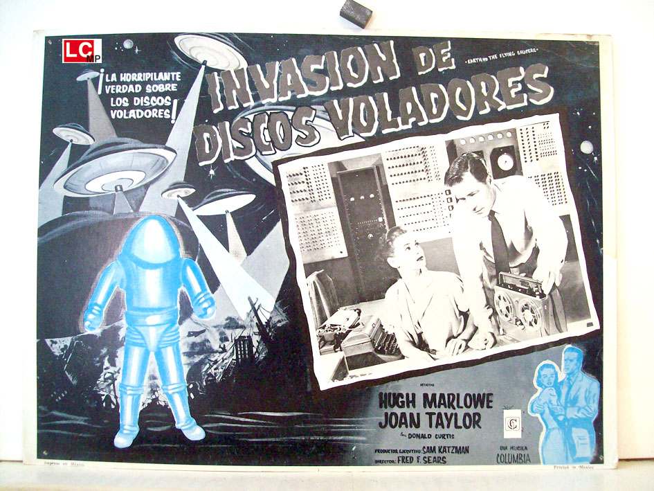 INVASION DE DISCOS VOLADORES