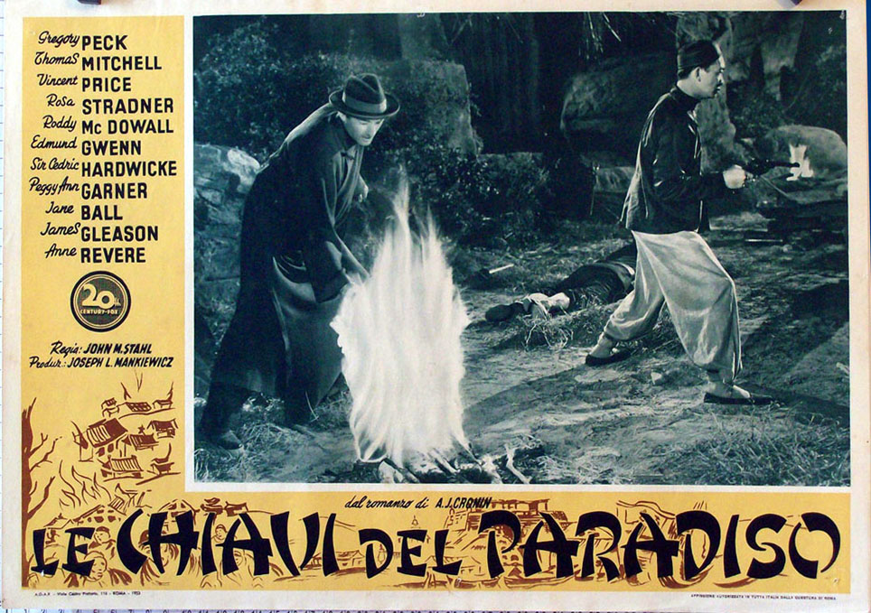  LE CHIAVI DEL PARADISO MOVIE POSTER THE KEY OF THE KINGDOM MOVIE 