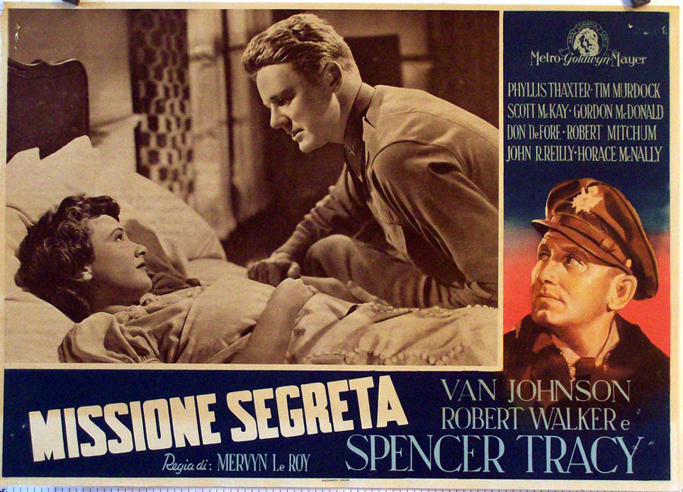  MISSIONE SEGRETA MOVIE POSTER THIRTY SECONDS OVER TOKYO MOVIE POSTER