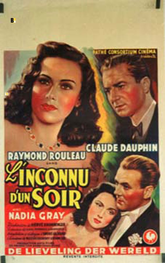 INCONNU D�UN SOIR, L�