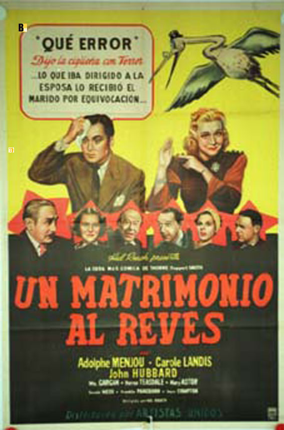 MATRIMONIO AL REVES, UN