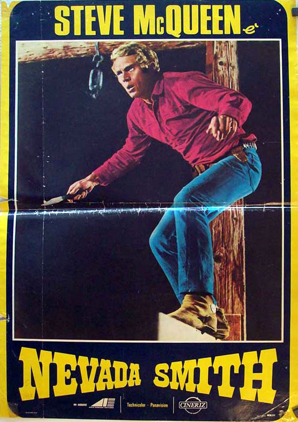 "NEVADA SMITH" MOVIE POSTER "NEVADA SMITH" MOVIE POSTER