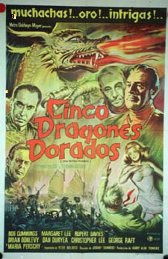 CINCO DRAGONES DORADOS