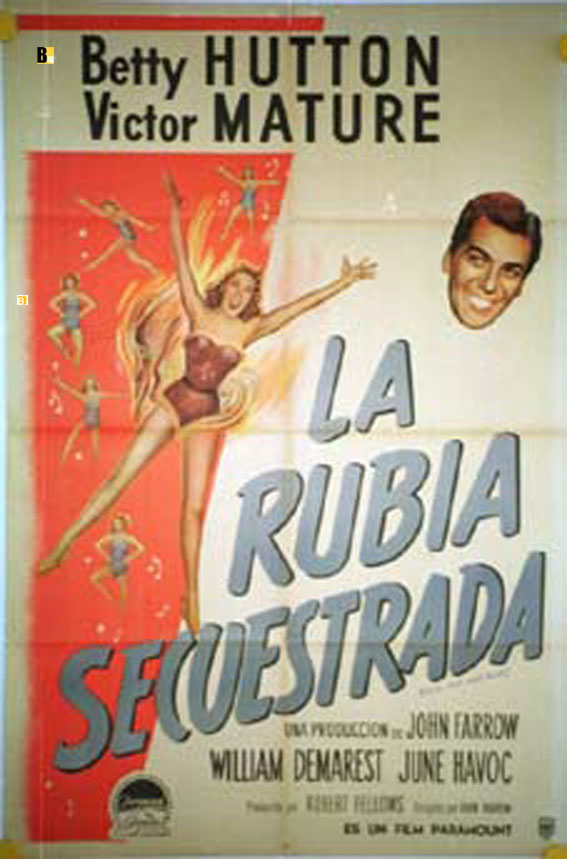 RUBIA SECUESTRADA, LA