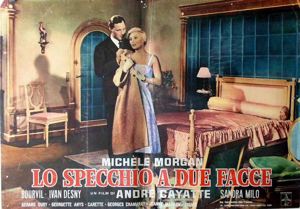 "ESPEJO TIENE DOS CARAS, EL" MOVIE POSTER - "LE MIROIR A DEUX FACES