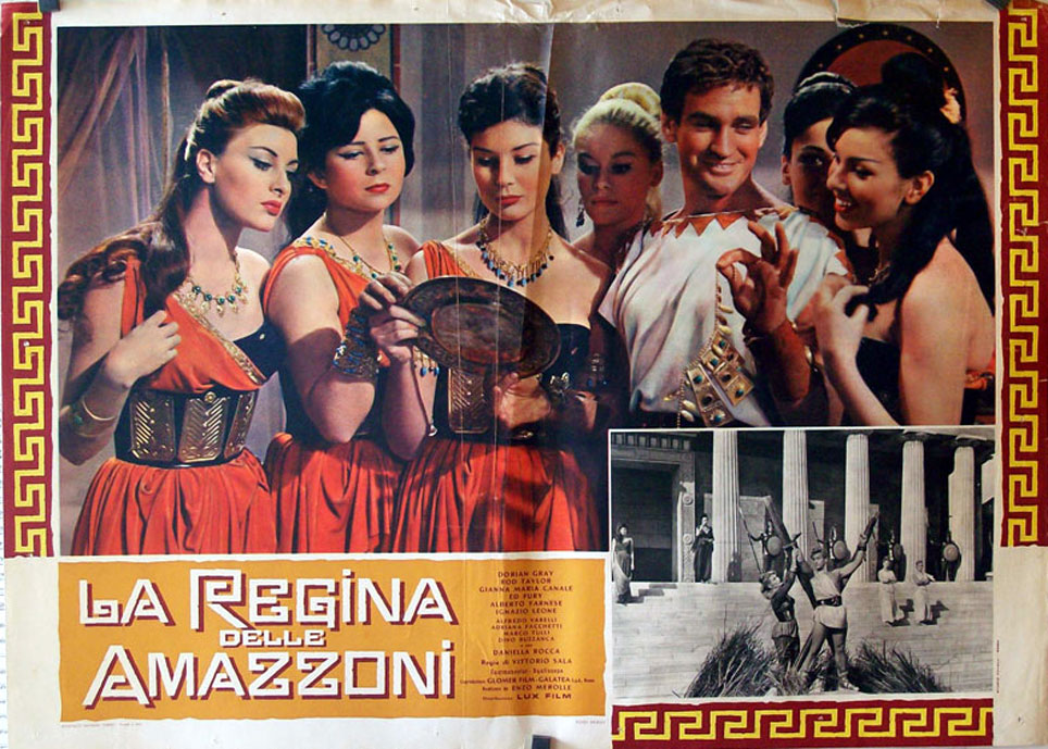  LA REGINA DELLE AMAZZONI MOVIE POSTER MUJERES VIOLENTAS MOVIE POSTER