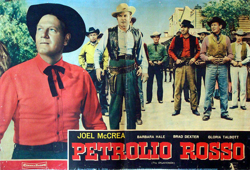  PETROLIO ROSSO MOVIE POSTER THE OKLAHOMAN MOVIE POSTER