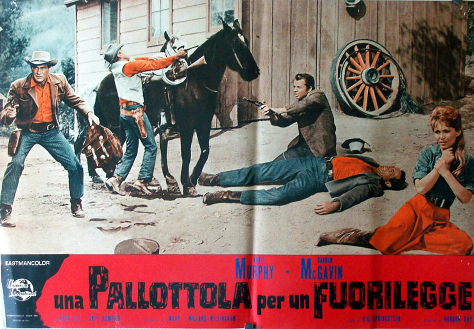  UNA PALLOTTOLA PER UN FUORILEGGE MOVIE POSTER BULLET FOR A BAD MAN 