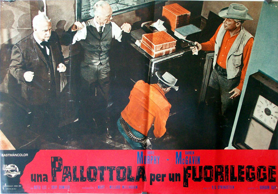  UNA PALLOTTOLA PER UN FUORILEGGE MOVIE POSTER BULLET FOR A BAD MAN 