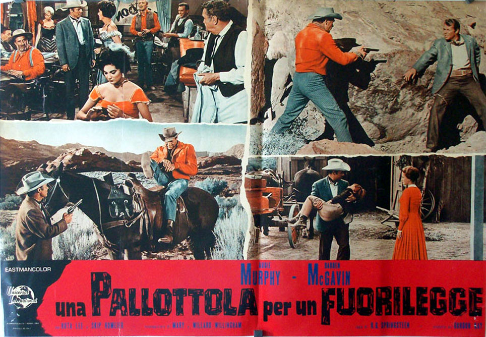  UNA PALLOTTOLA PER UN FUORILEGGE MOVIE POSTER BULLET FOR A BAD MAN 