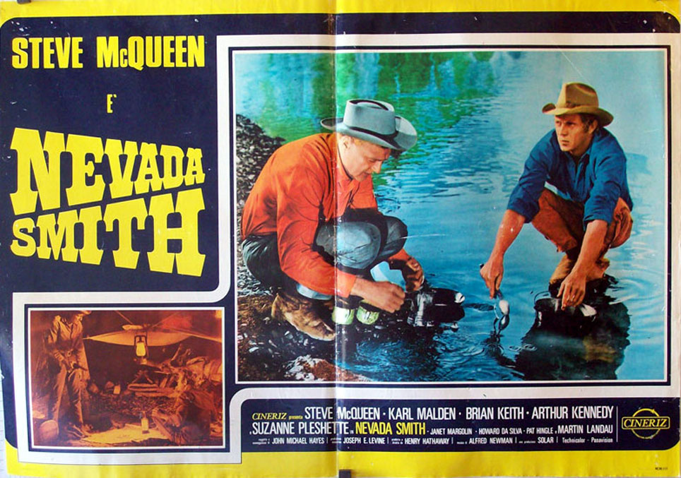 "NEVADA SMITH" MOVIE POSTER "NEVADA SMITH" MOVIE POSTER