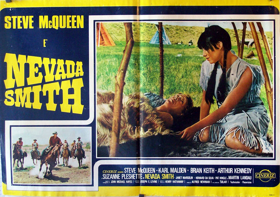 "NEVADA SMITH" MOVIE POSTER "NEVADA SMITH" MOVIE POSTER