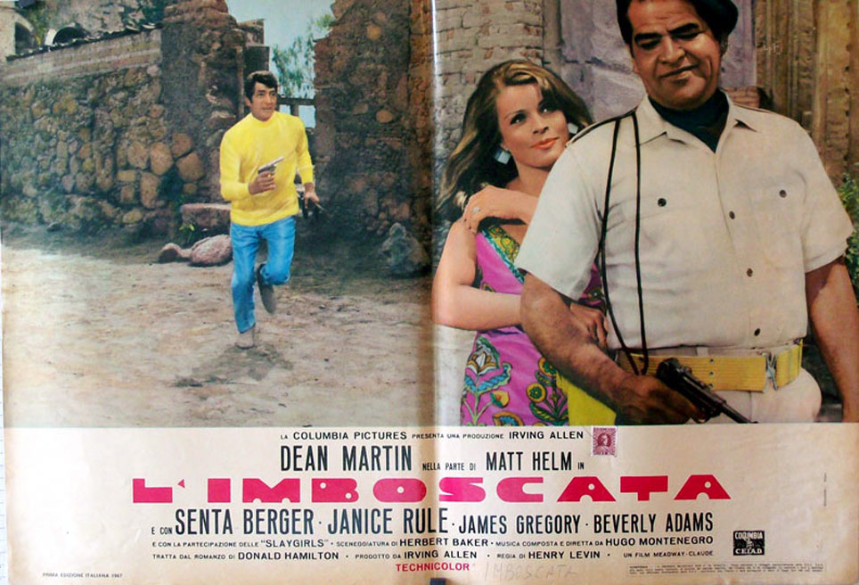 "EMBOSCADA A MATT HELM" MOVIE POSTER "THE AMBUSHERS" MOVIE POSTER
