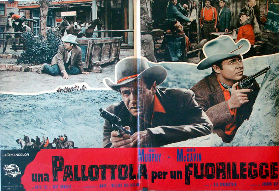  UNA PALLOTTOLA PER UN FUORILEGGE MOVIE POSTER BULLET FOR A BAD MAN 