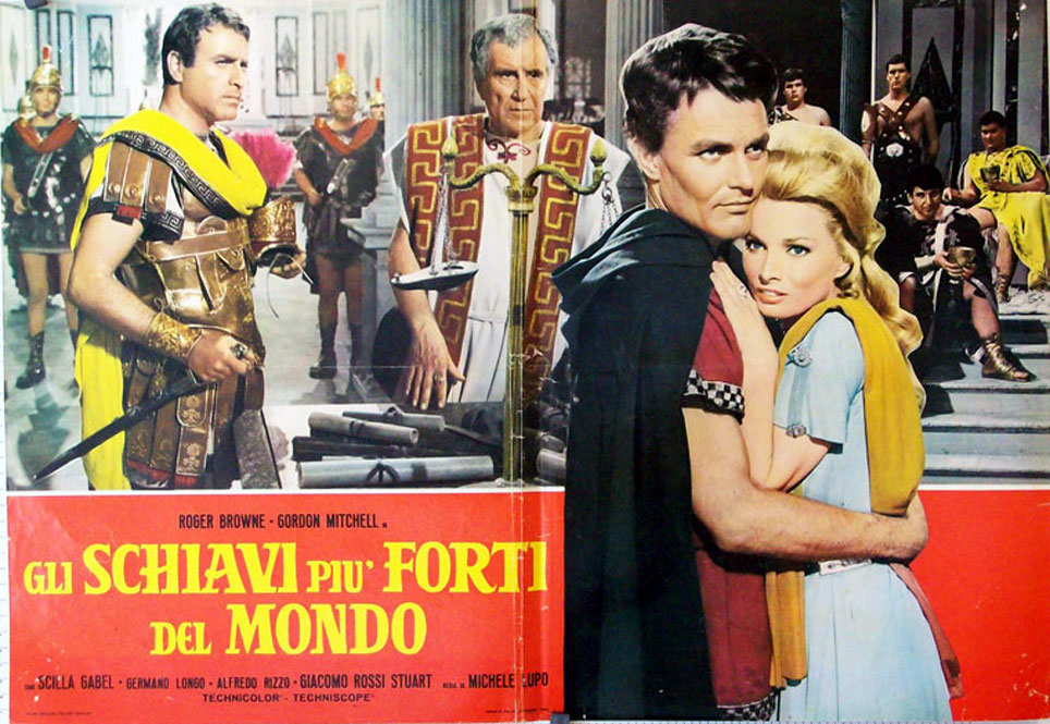  GLI SCHIAVI PIU FORTI DEL MONDO MOVIE POSTER ESCLAVOS MAS FUERTES 