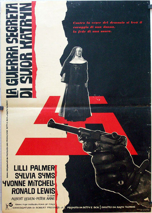  LA GUERRA SEGRETA DI SUOR KATRYN MOVIE POSTER CONSPIRACY OF HEARTS 