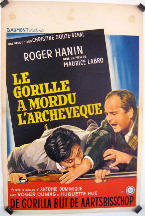 LE GORILLE A MORDU LARCHEVEQUE