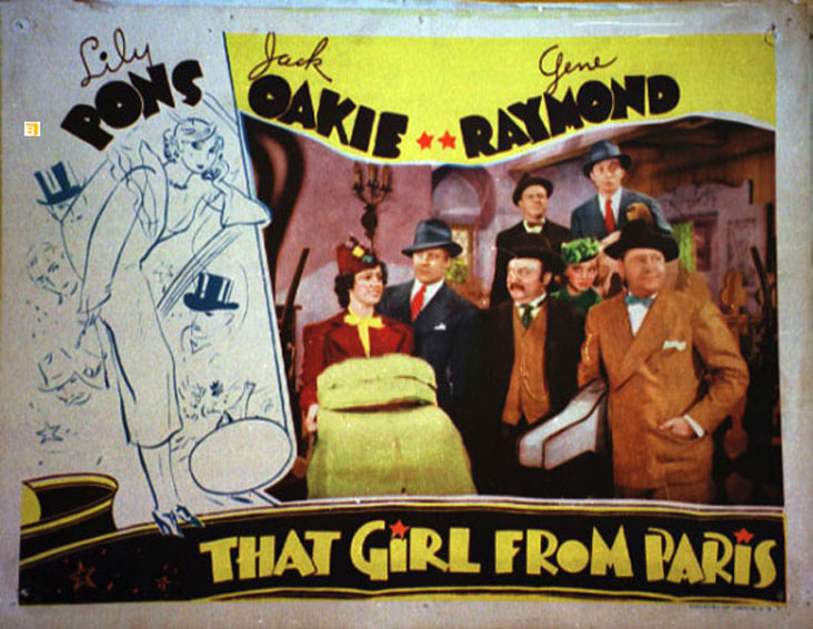 THAT GIRL FROM PARIS