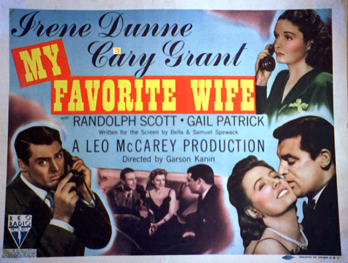 "MY FAVORITE WIFE" MOVIE POSTER